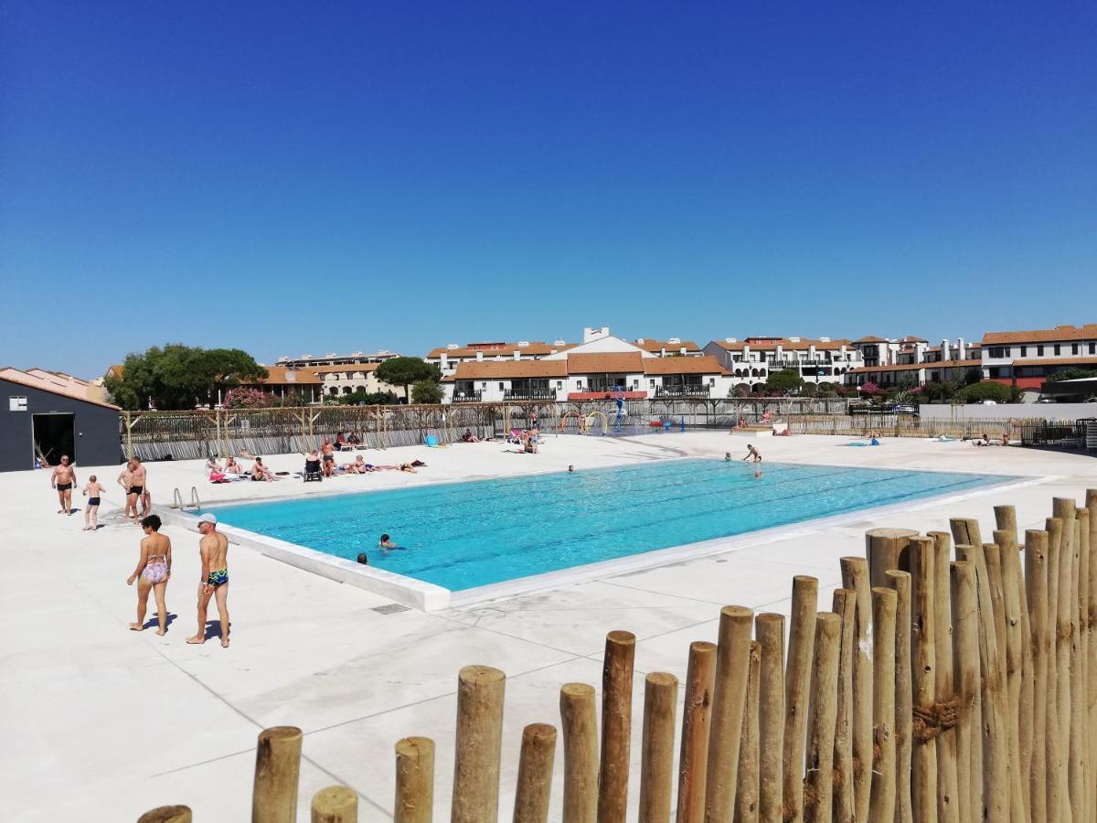 Appartement Cosy Sur La Presqu'Ile De Cap Coudalere Avec Piscine Ouverte Et Chauffee Ле-Баркарес Екстер'єр фото