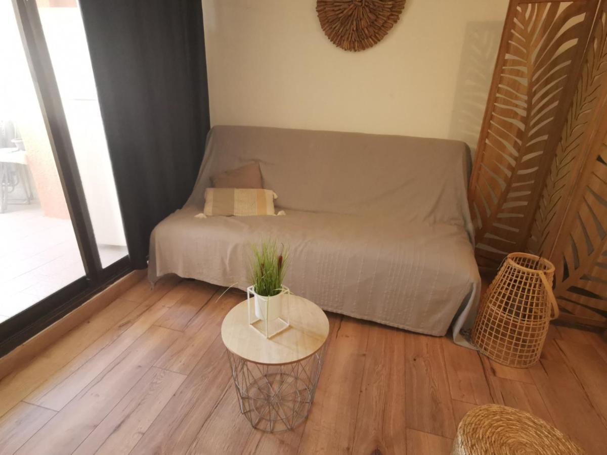 Appartement Cosy Sur La Presqu'Ile De Cap Coudalere Avec Piscine Ouverte Et Chauffee Ле-Баркарес Екстер'єр фото